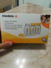 MEDELA SET N. 3 BIBERON DA 150 ML SENZA BPA ALLATTAMENTO TIRALATTE NEONATI 