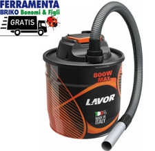 BIDONE ASPIRACENERE ASPIRAPOLVERE LAVOR ASHLEY 111 800W MOTORE SILENZIATO PELLET