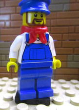 Lego  trn228  Macchinista    Minifigura  Set 7939 Visita il mio negozio