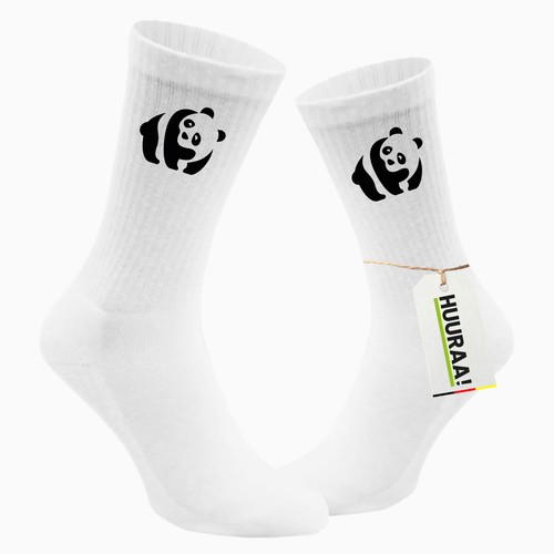 Calze panda sagoma - idea, regalo