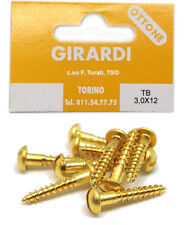 VITE A LEGNO IN OTTONE TESTA