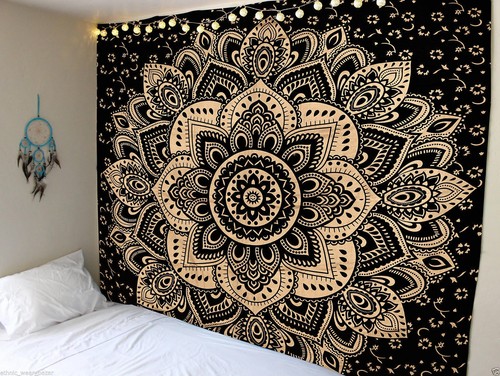 Arazzo hippie bohemien cotone