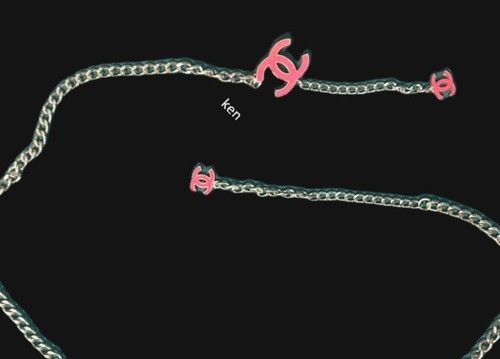 Cintura chanel logo argento - cc,