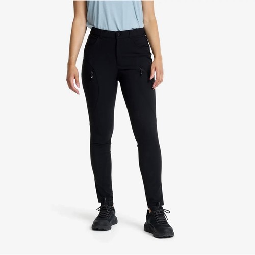 Pantaloni jeans vita alta rvrc - jeans,