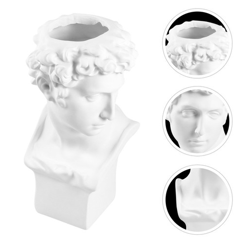 1pz vaso scultura - 1pz, resina