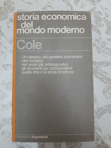 Libro storia economica del - libro,