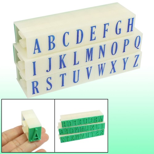 Set timbri alfabeto - set,
