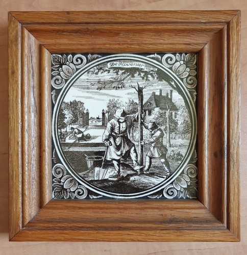 Antica piastrella decorativa