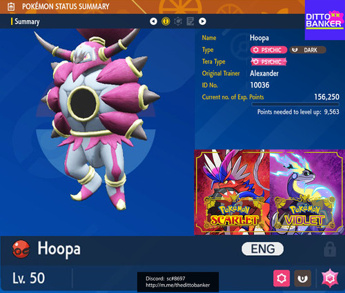 Pokemon scarlatto viola hoopa - scarlatto/viola,