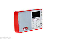 Radio FM Tecsun Q3 (RED) con