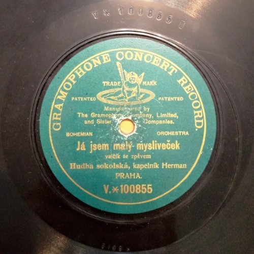 Bohemian czech gramophone - bohemian,
