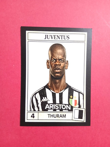 Figurina caricatura calciatori - figurina,