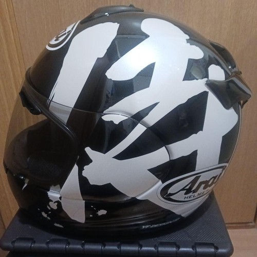 Arai full face helmet black - face,