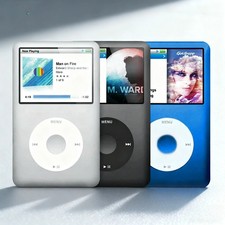 iPod Classic modded personalizzato 160GB 1TB - 5° 6° 7° generazione batteria nuova spedizione veloce