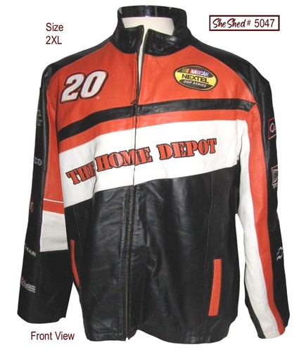 Giacca pelle tony stewart - giacca,