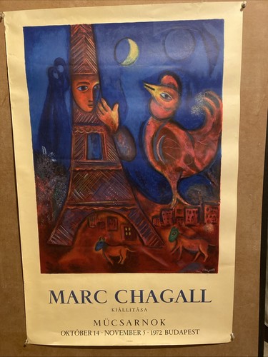 Poster chagall originale - originale, 1972