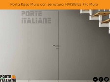 Porta Raso Muro con serratura