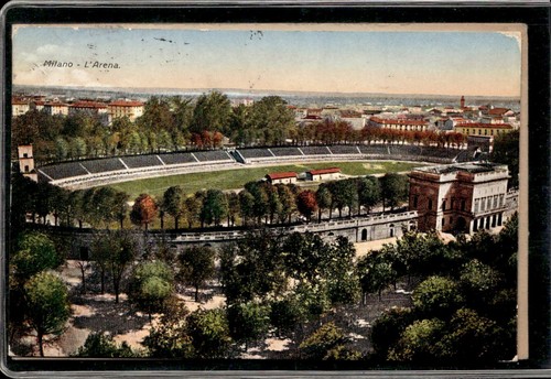 Cartolina milano arena 2 - cartolina, l'arena