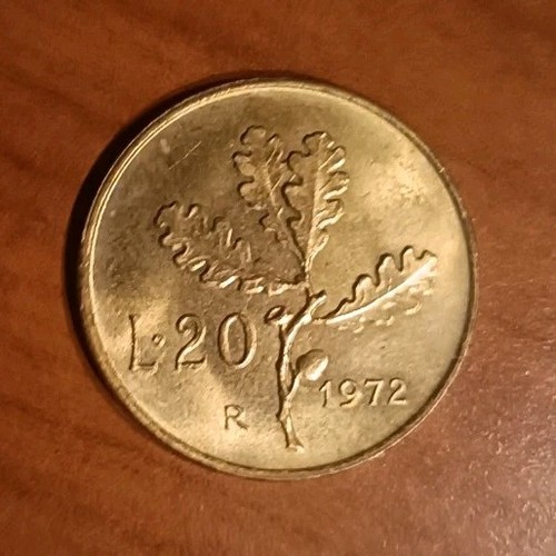 Moneta lire quercia - moneta,