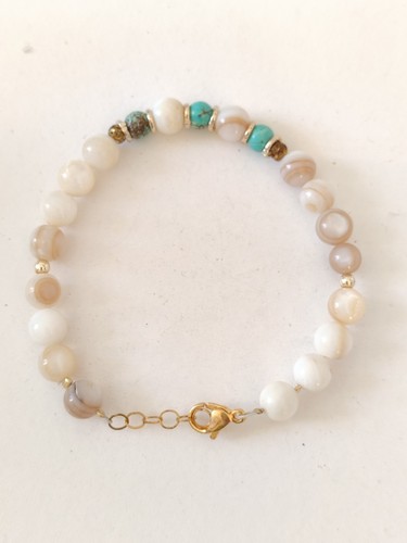 Bracciale donna pietre - bracciale,