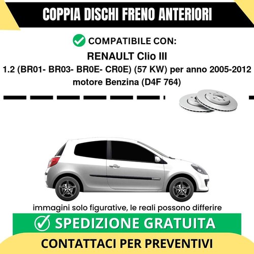 Coppia dischi freno - freno, anteriori