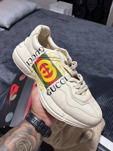 Sneakers gucci rhyton pelle - sneakers, in