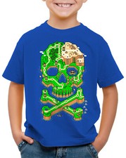 T-shirt bambino Mario Skull