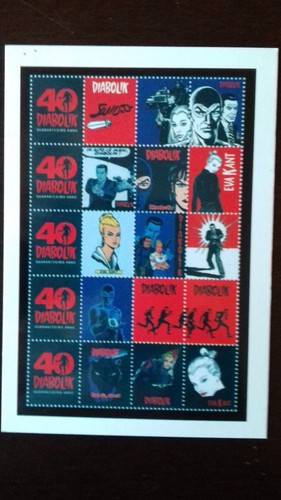 Fumetti cartolina postale - fumetti, da