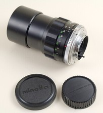 MINOLTA SRT MC TELE ROKKOR-PF 135mm F2,8 IN ECCELLENTI CONDIZIONI