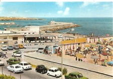 BARI - Torre a Mare in primo piano LIDO AZZURRO............viagg. 1972