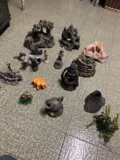 ARREDI ORNAMENTI ACQUARIO IN RESINA  Tutto In Blocco Vendo