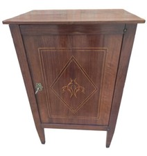 Raro e prezioso Credenzino Comodino Comoda Luigi XVI intarsiata Rolo