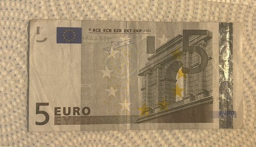 Banconota euro 2002 trichet - 5,