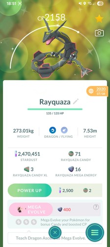 Rayquaza shiny pokemon - rayquaza,