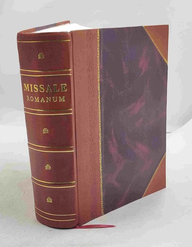 Missale romanum decreto - romanum,,