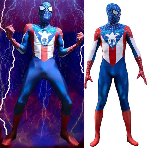 Costume cosplay tuta spiderman - costume,