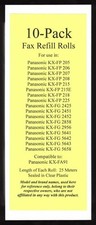 10-pack KX-FA91 Fax Refills