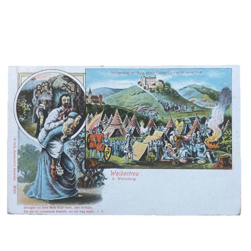 Cartolina postale litografia