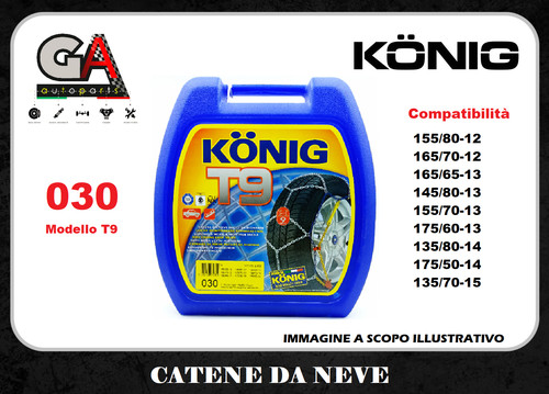Catene neve konig 030 - neve,