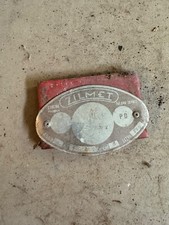 PLACCA ZILMET VINTAGE