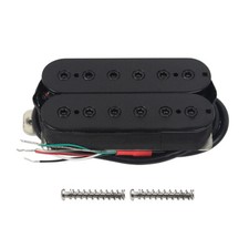 FLEOR Alnico V Black Humbucker Chitarra Elettrica 12 Poli Esagonali Collo Pickup 7-8K