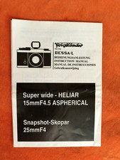 Voigtländer bessa heliar - voigtländer,