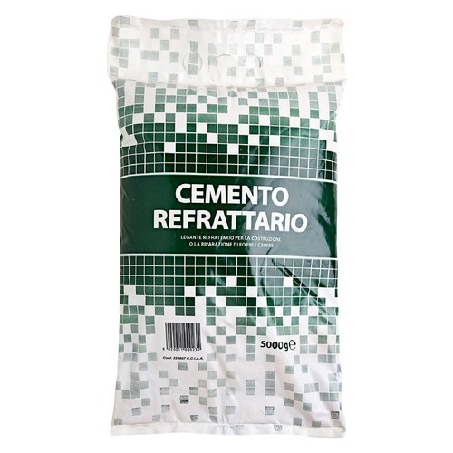 Cemento refrattario - refrattario, kg.