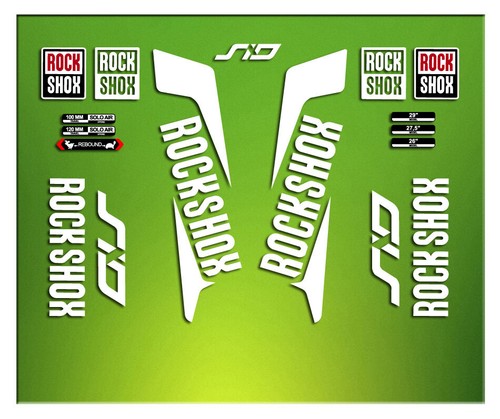 Adesivi forcella rock shox - rock,