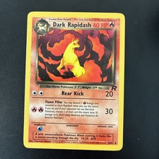 Pokemon tcg dark rapidash - rapidash, team