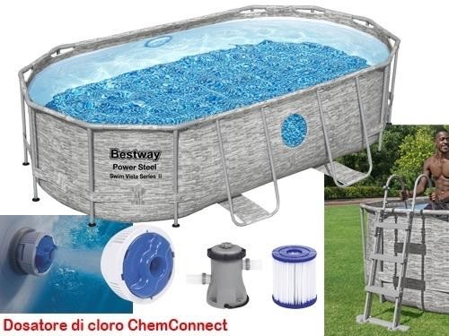 Piscine fuoriterra ovali - piscine,