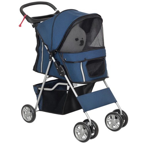 Passeggino per cani pieghevole - per,