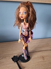 MONSTER HIGH CLAWDEEN WOLF Socle Accessoire WAVE BASIC 2008 lot 1