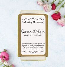 Fazzoletti ricordo personalizzati bomboniere funebri - fazzoletti ricordo fazzoletti D2