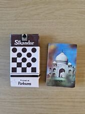 Sikandar Taj Mahal India Playing Cards. Parksons Vintage. 